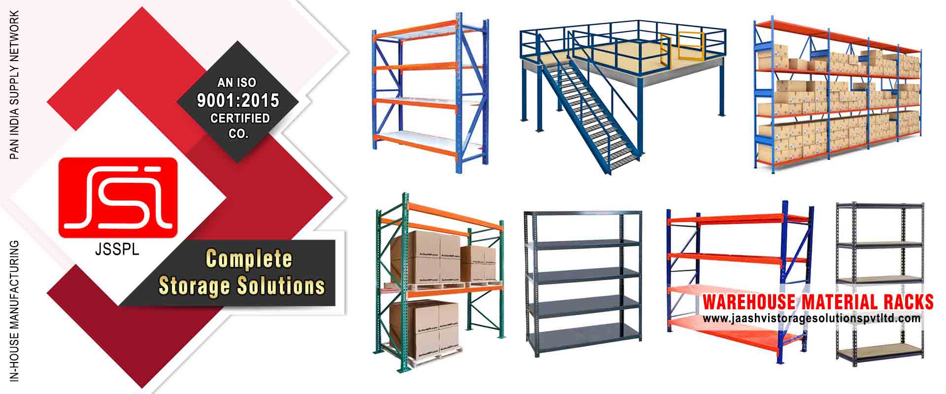 Warehouse Material Storage Racks manufacturers wholesale suppliers in Ludhiana Punjab India